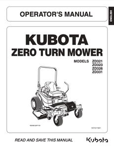 ZD331P Operators Manual