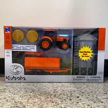 M5-111 Tractor with Wagons & Grain Bin Set